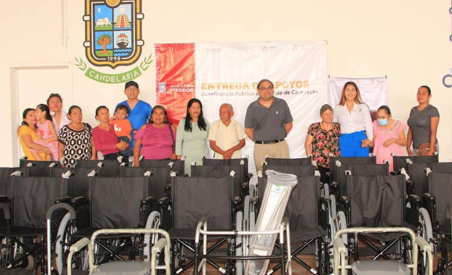 Entrega de beneficios de movilidad en el municipio de Candelaria