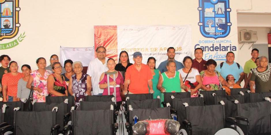 Entrega de beneficios de movilidad en el municipio de Candelaria